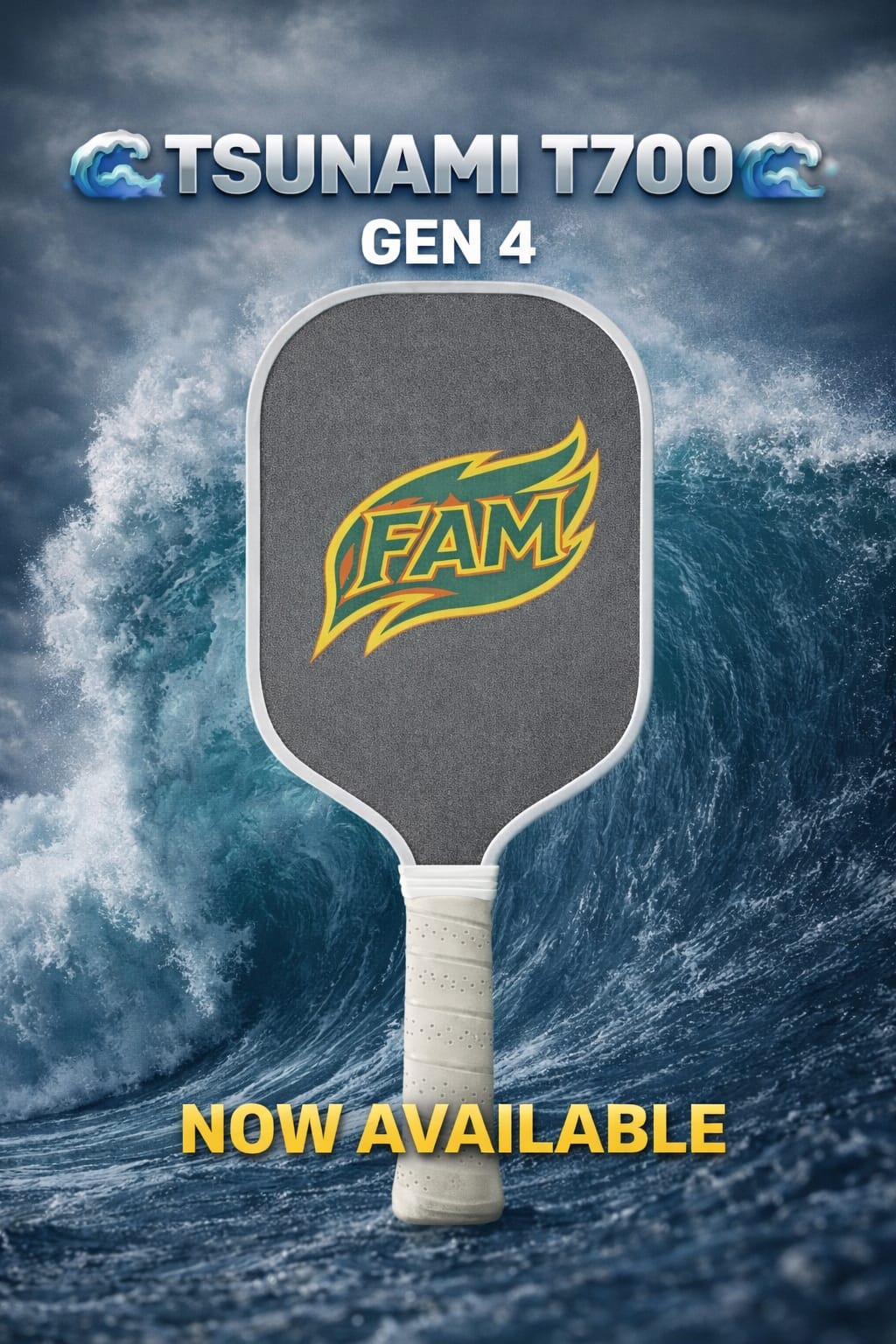 TSUNAMI T700 Gen 4 Pickleball Paddle